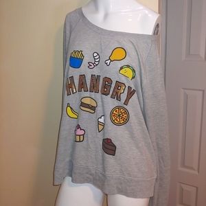 Sequin "Hangry" Sweater